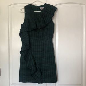 Chelsea28 Green and Black Plaid Dress Size 6